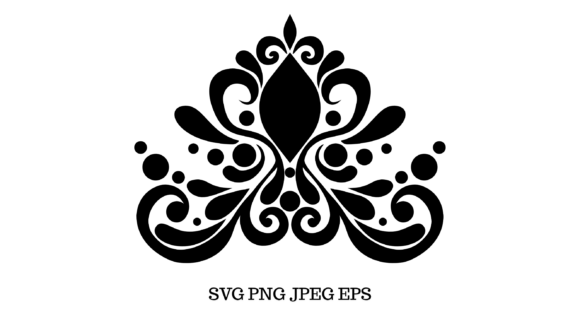 Elegant Flourish Center Motif: Design Guide