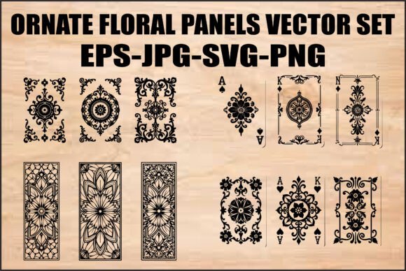 Elevating Design Workflows with the Classic Laser Cut Floral Set