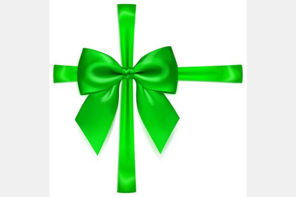 Elevating Visual Storytelling: The Strategic Value of the Beautiful Green Bow with Cross Ribbons