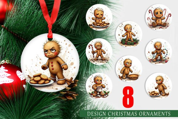 Evaluating the Ornament Grumpy Gingerbread Gang for Custom Holiday Decor
