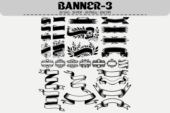 Evaluating the Vintage Banner Clipart – 30 Designs Collection for Creative Projects