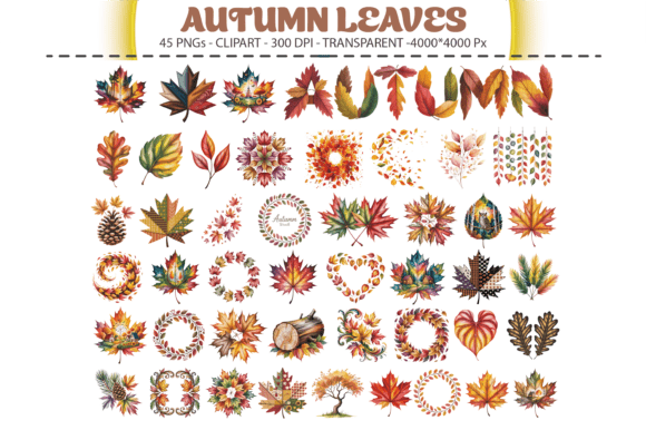 Integrating High-Resolution Autumn Leaves Clipart into Professional Creative Workflows