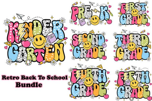 Integrating the Retro Back to School Coquete PNG Bundle into Your Creative Workflow