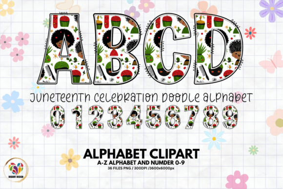 Juneteenth Doodle Alphabet: Strategic Design for Meaningful Celebration
